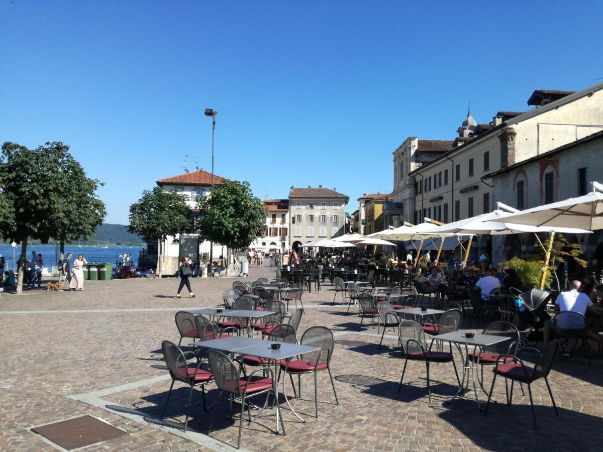 Suite 51 Appartamento Con Terrazzo A 50 Mt Dal Lago - Private Parking (Adults Only) Arona Exterior photo